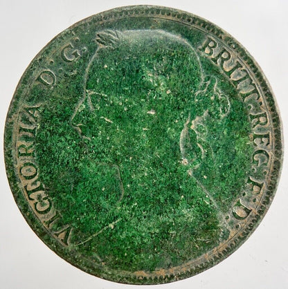 1882 - H Victoria Penny Coin | Fine Collectable Grade | a5930