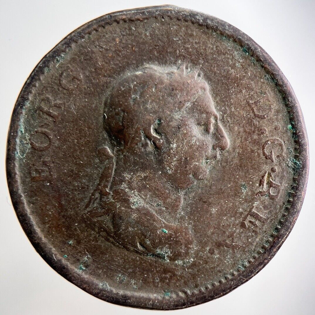 1806 George III 3rd Penny Coin | Fair Grade | a2899