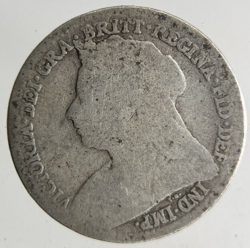 1896 Victoria Threepence Silver Coin | Collectable Grade