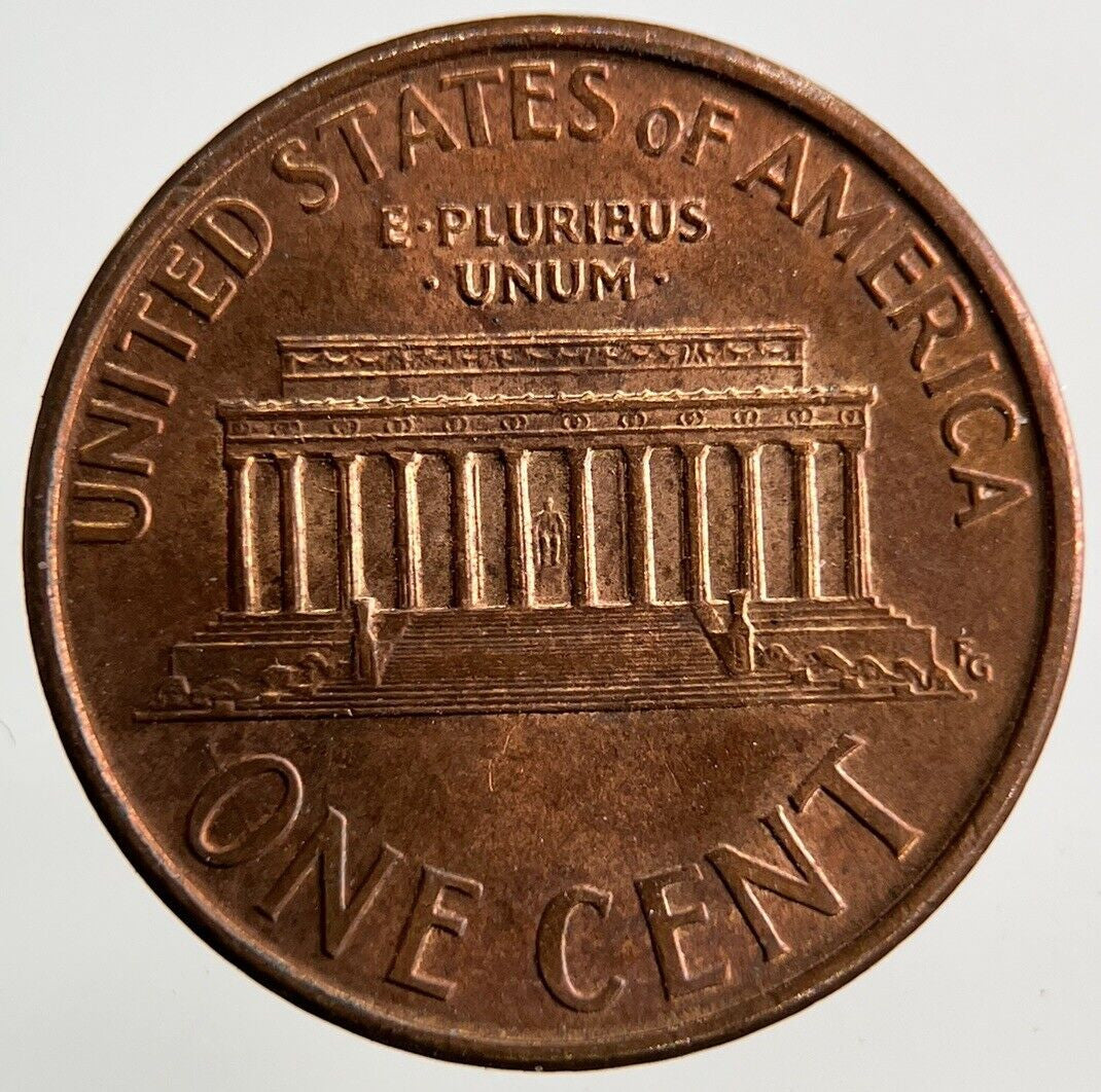 1996 - D US USA Lincoln One Cent Coin | Very High Grade