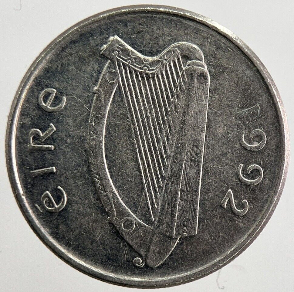 1992 Irish Bull 5p 5 Five - Pence Coin | Very High Grade | a7021