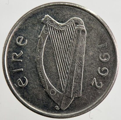1992 Irish Bull 5p 5 Five - Pence Coin | Very High Grade | a7021