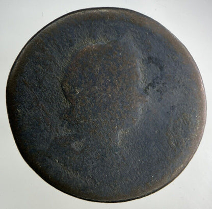 1724 George I 1st Half - Penny Coin | Fair Grade