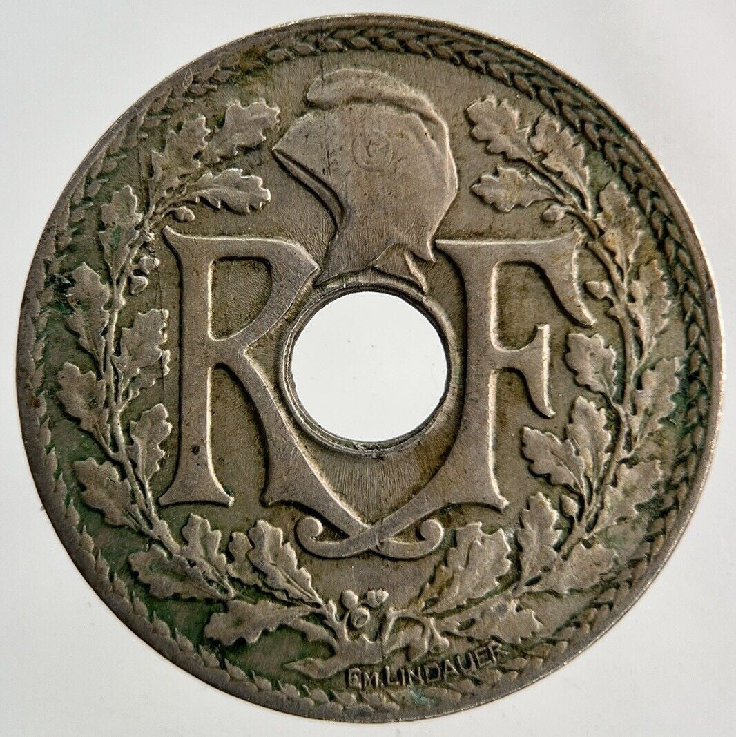 1917 France 25 Centimes Coin | Fine Collectable Grade