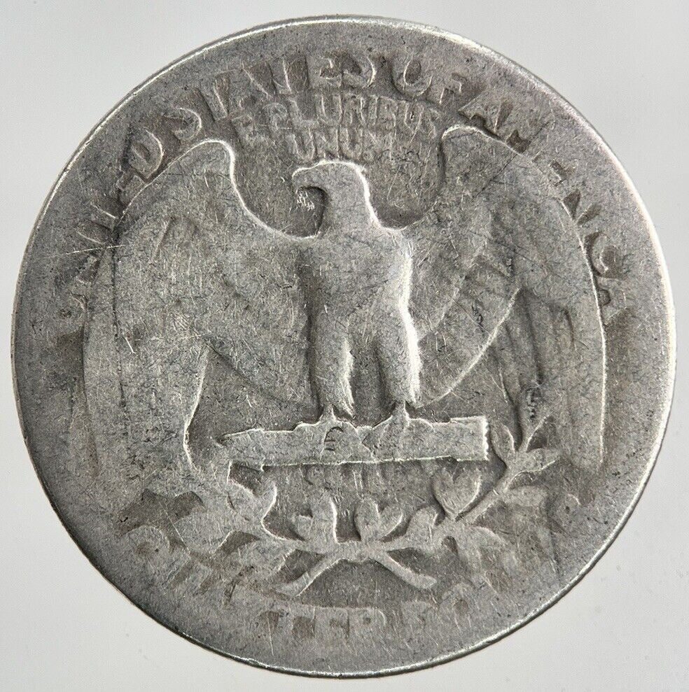 1937 US USA Quarter Dollar Silver Coin | Collectable Grade