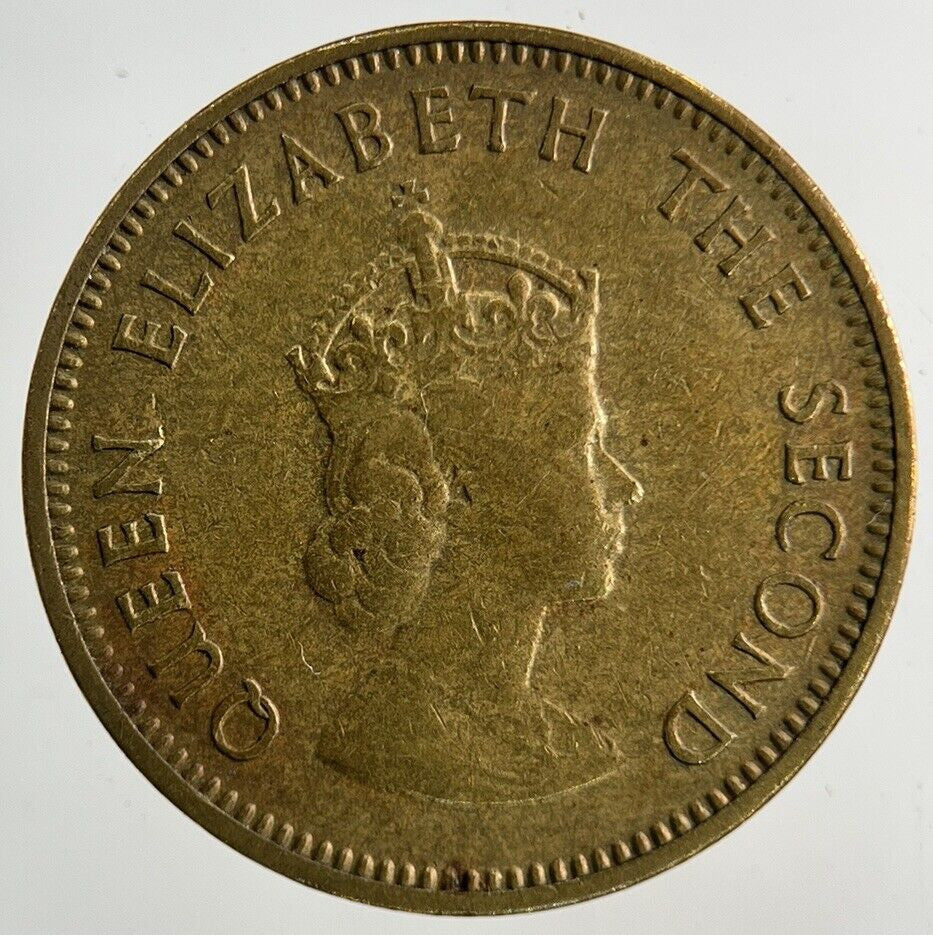 1957 Jersey Brass 1/4th One Fourth Of A Shilling Coin | Fine Collectable Grade