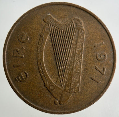 1971 Irish 2p Two - Pence Coin | Fine Collectable Grade
