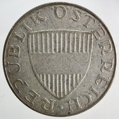 1957 Austria 10 Schilling Silver Coin | Collectable Grade