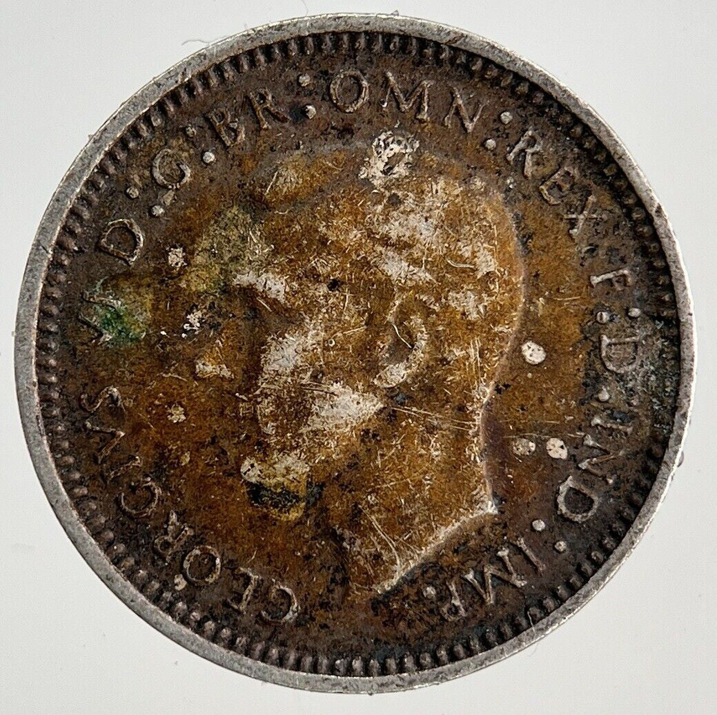 1943 Australia Threepence Silver Coin | Fine Collectable Grade
