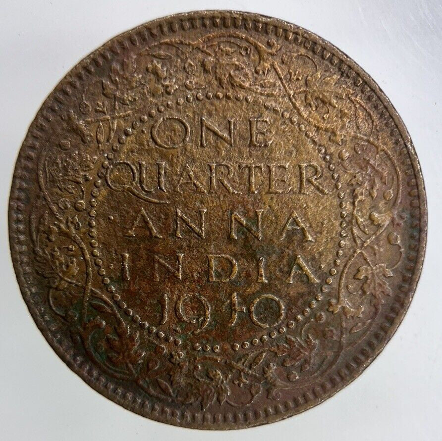 1940 India 1/4 Quarter Anna Coin | Collectable Grade