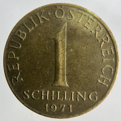 1976 Austria 1 Schilling Coin | Fine Collectable Grade