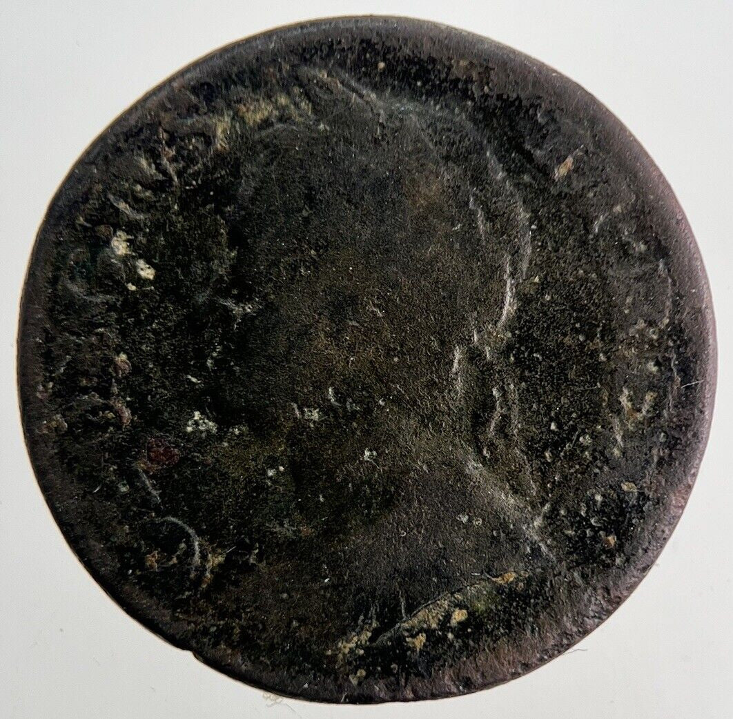 1754 George II 2nd Farthing Coin | Fine Collectable Grade | a9865