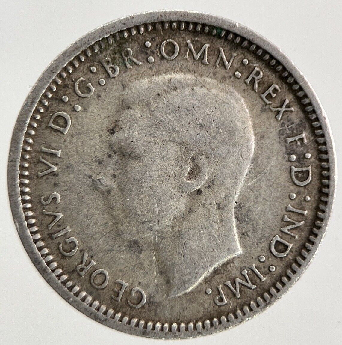 1943 Australia Threepence Silver Coin | Fine Collectable Grade