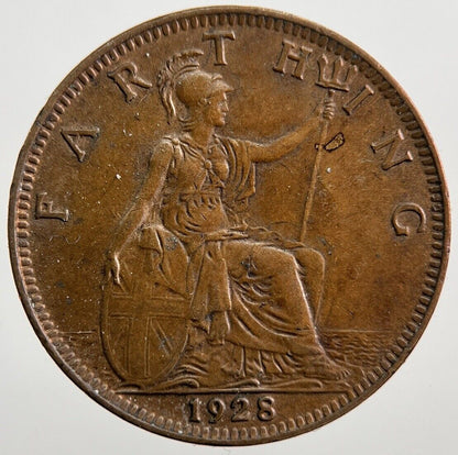 1928 George V Farthing Coin | Very High Grade | a7195