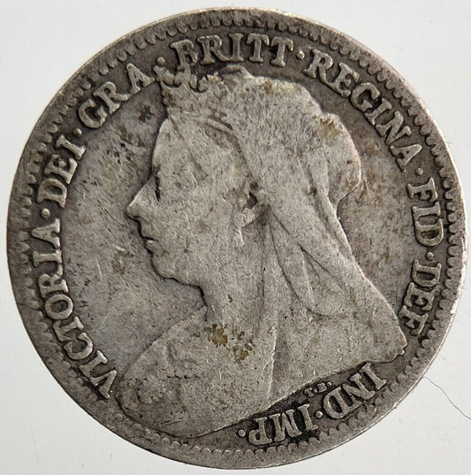 1899 Victoria Threepence Silver Coin | Collectable Grade