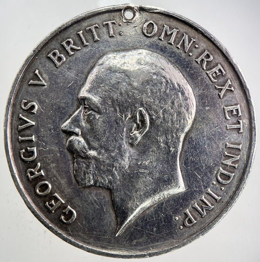 1914-1918 WWI Silver Medal | A G Chamberlain | Fine Collectable Grade | a4814