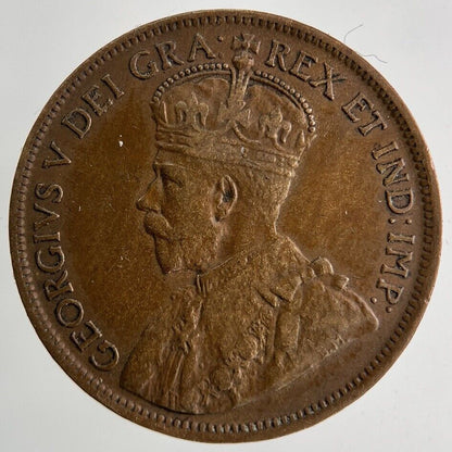 1917 Canada One Cent Coin | Fine Collectable Grade