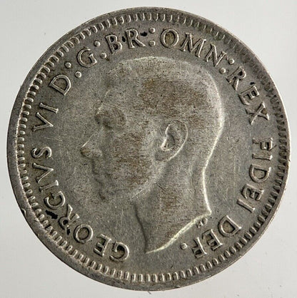 1951 Australia Threepence Silver Coin | Fine Collectable Grade