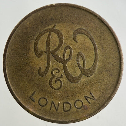 Old Vintage R & W London Token Coin | Fine Collectable Grade