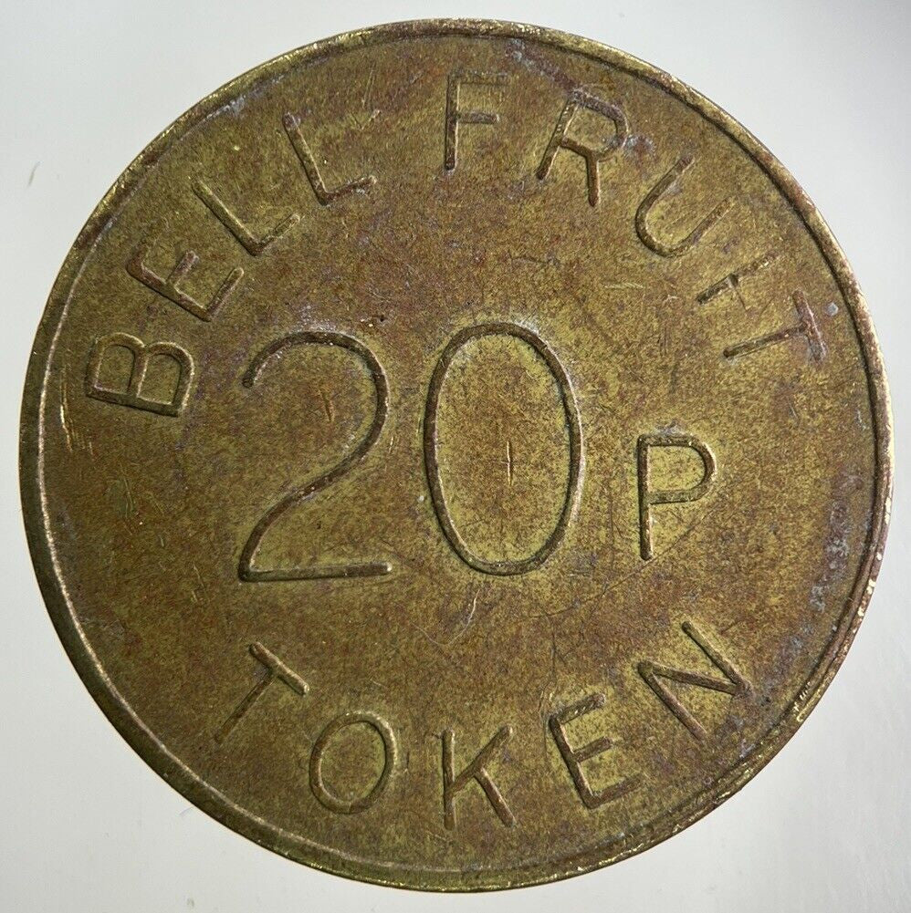 Bell Fruit 20p Token Coin | Fine Collectable Grade