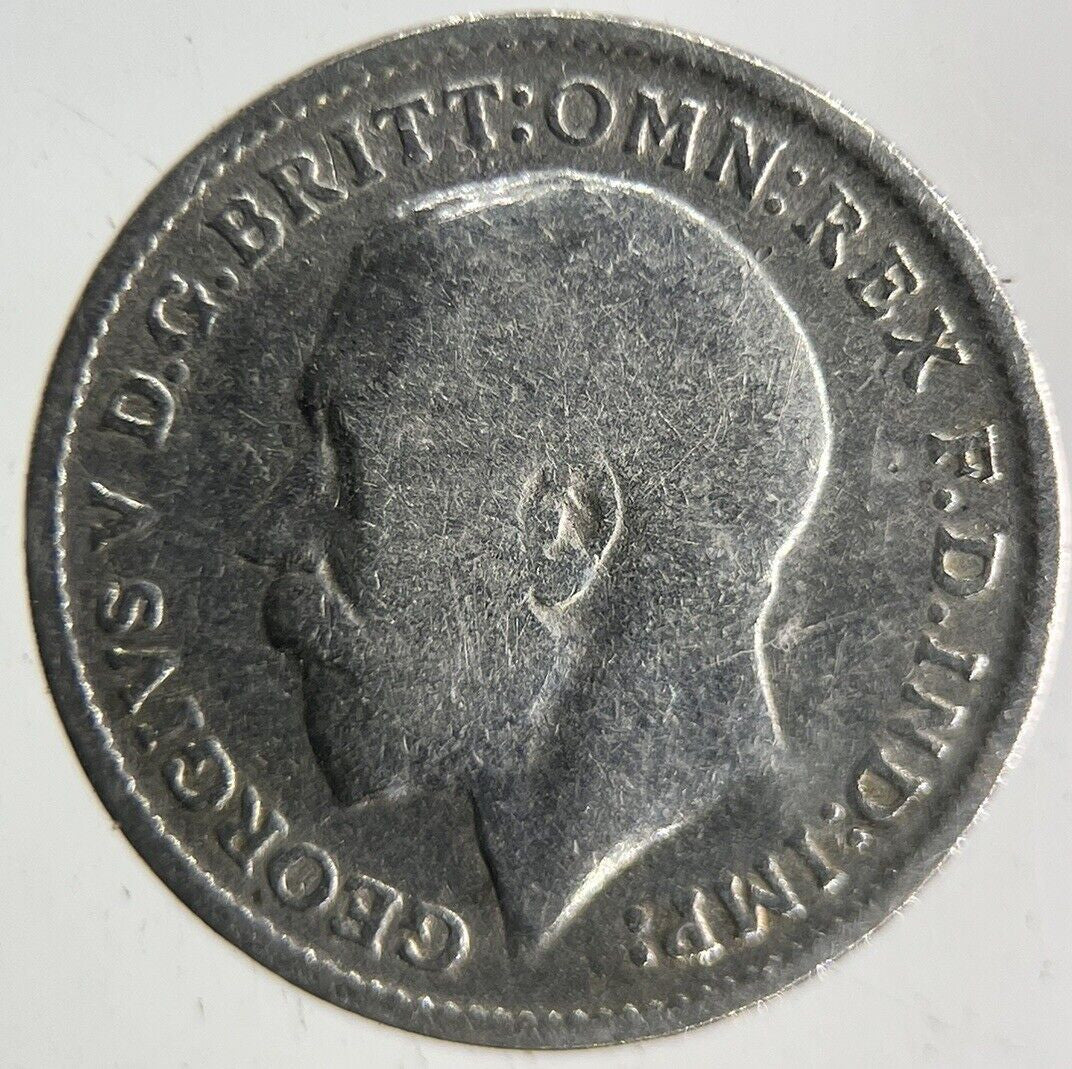 1912 George V Threepence Silver Coin | Fine Collectable Grade