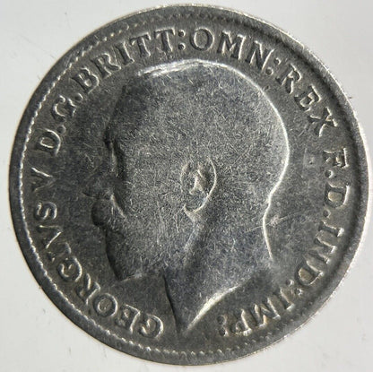 1912 George V Threepence Silver Coin | Fine Collectable Grade