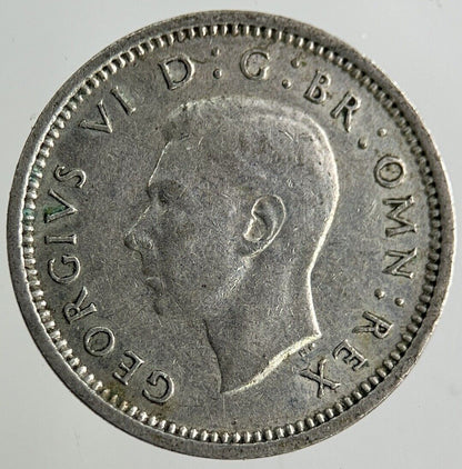 1940 George VI Threepence Silver Coin | Fine Collectable Grade