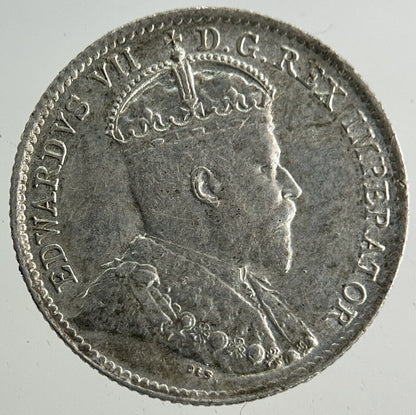 1909 Canada 5 Cents Silver Coin | Very High Grade