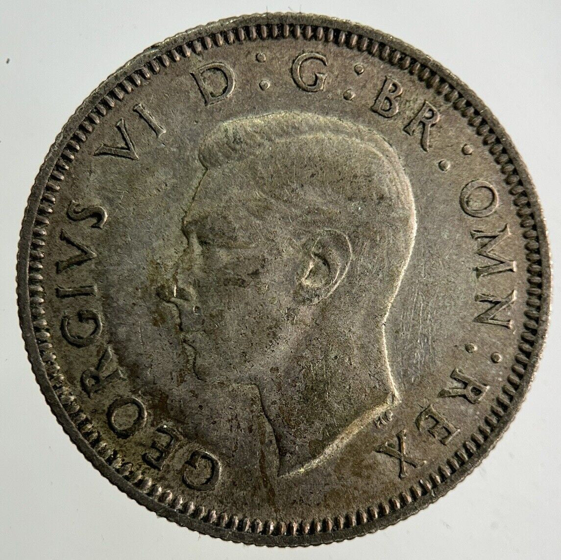 1939 George VI Shilling Silver Coin | Fine Collectable Grade