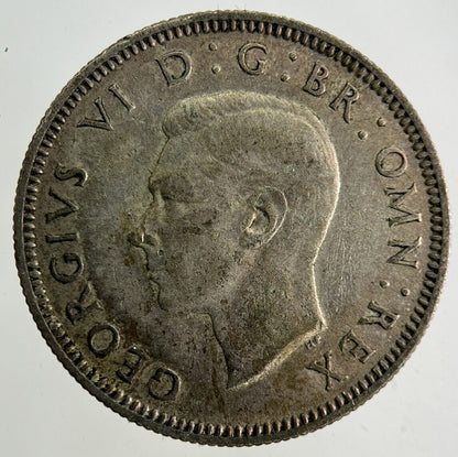 1939 George VI Shilling Silver Coin | Fine Collectable Grade