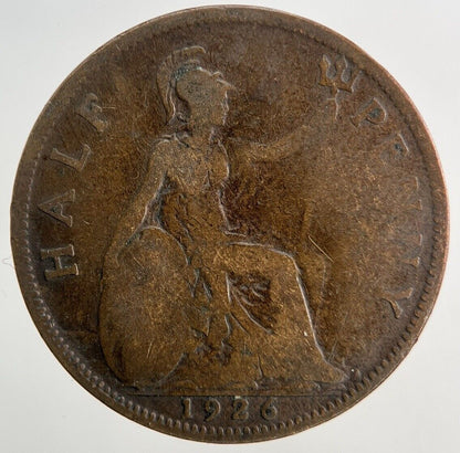 1926 George V Half - Penny Coin | Collectable Grade