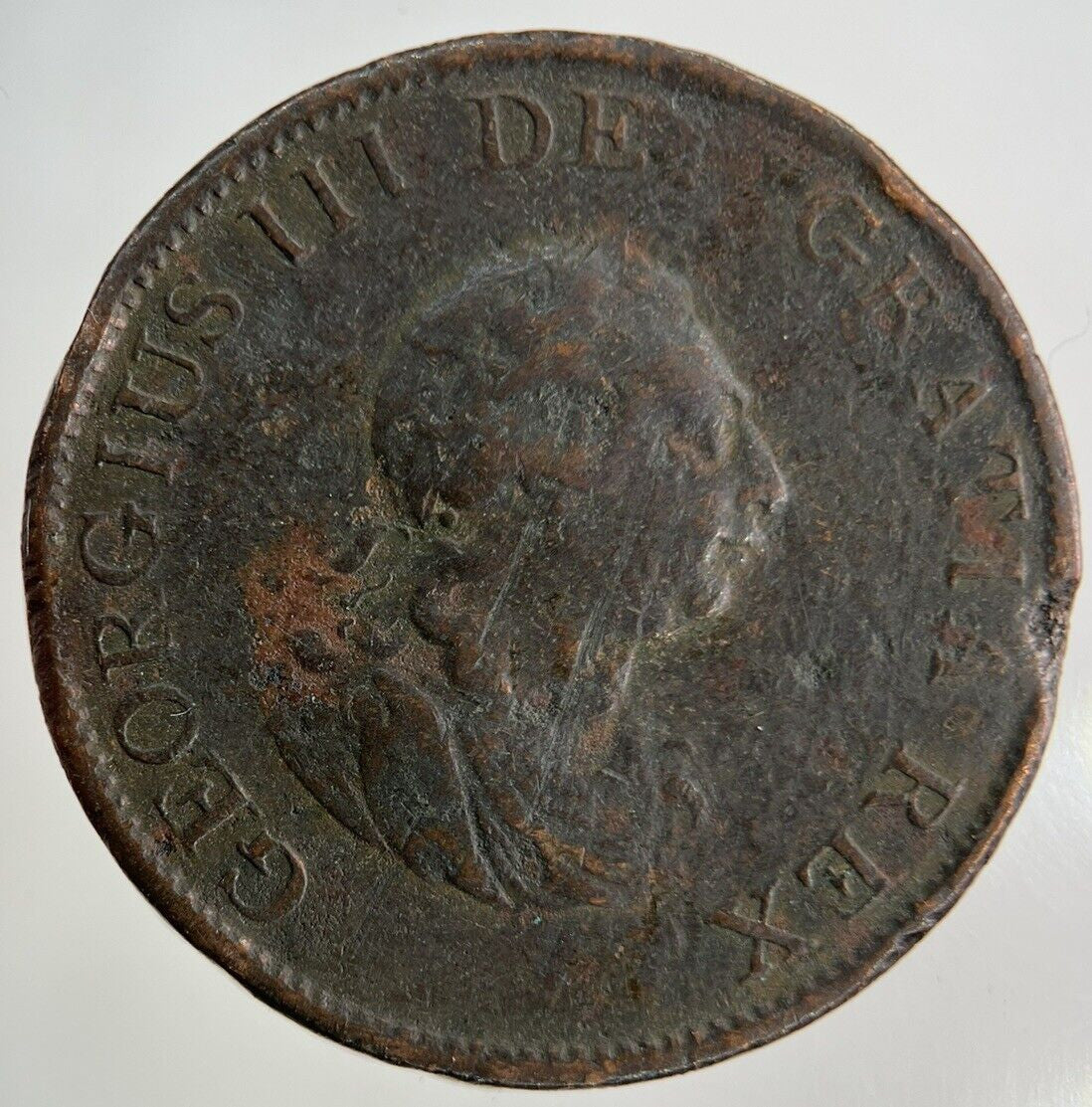 1799 George III 3rd Half - Penny Coin | Collectable Grade