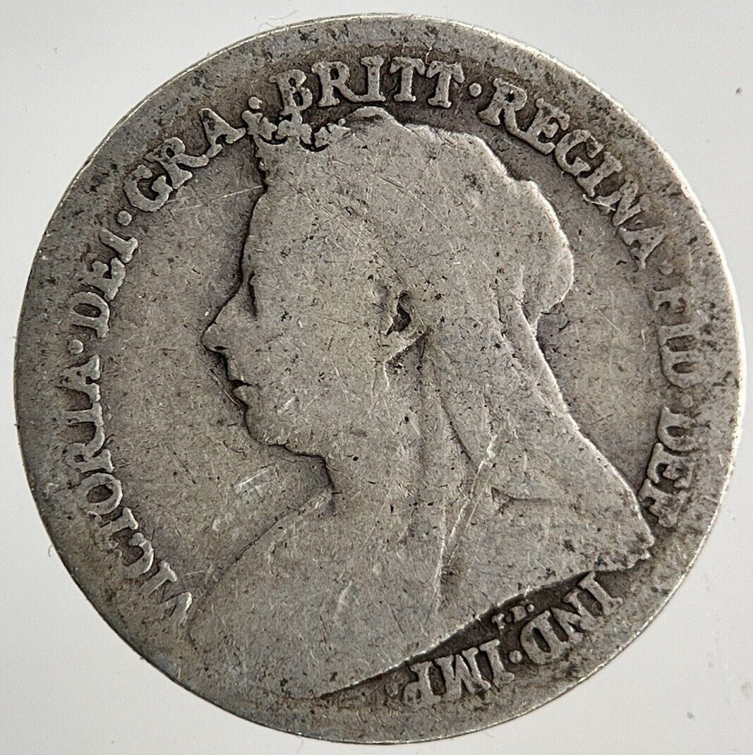 1901 Victoria Threepence Silver Coin | Collectable Grade