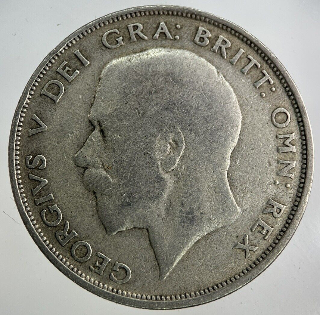 1921 George V Half - Crown Silver Coin | Collectable Grade