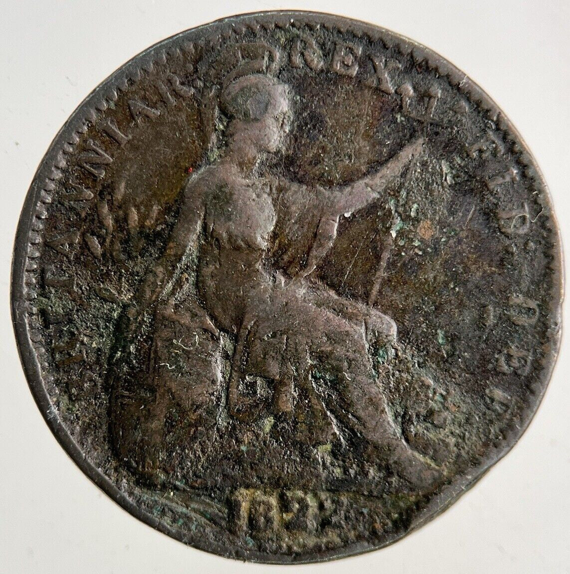 1822 George IV Farthing Coin | Fine Collectable Grade