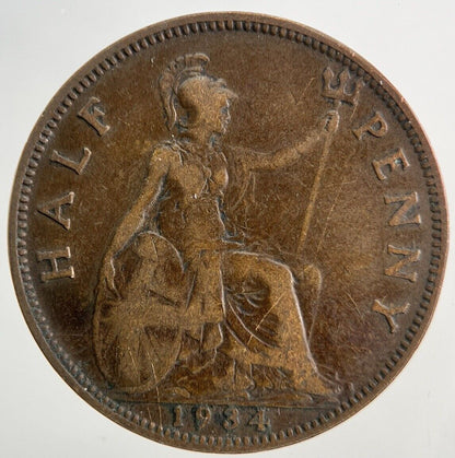 1934 George V Half - Penny Coin | Collectable Grade