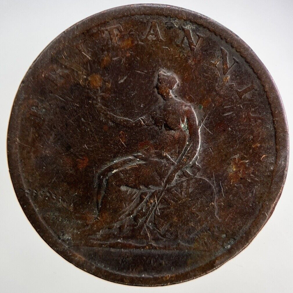 1806 George III 3rd Half - Penny Coin | Fine Collectable Grade