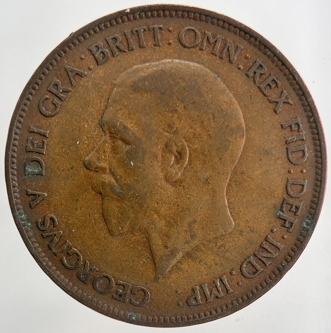 1929 George V One Penny Coin | Fine Collectable Grade
