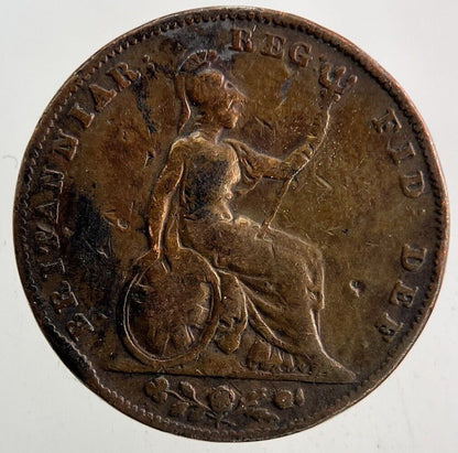 1838 Victoria Farthing Coin | Collectable Grade