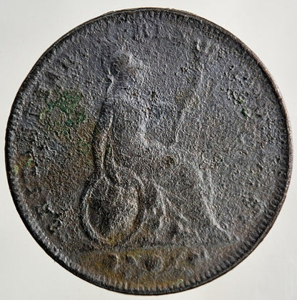 1826 George IV Farthing Coin | Fair Grade