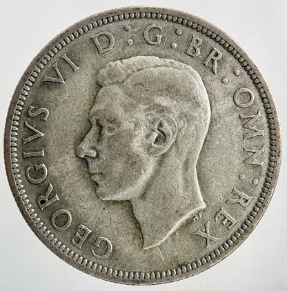 1939 George VI Half - Crown Silver Coin | Fine Collectable Grade