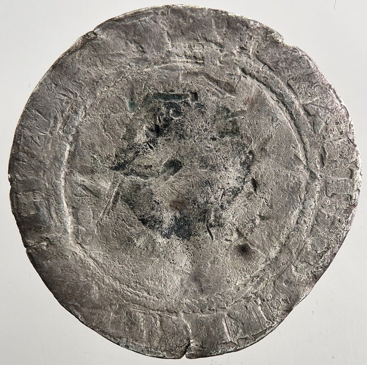 1587 Elizabeth I 1st Sixpence Hammered Silver Coin | Collectable Grade | a9356