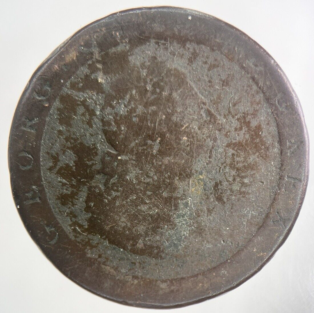 1797 George III 3rd Cartwheel One Penny Coin | Collectable Grade