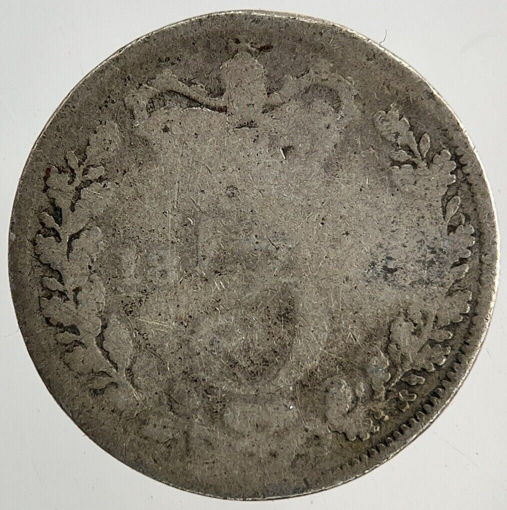 British Victoria Threepence Silver Coin | Fair Grade
