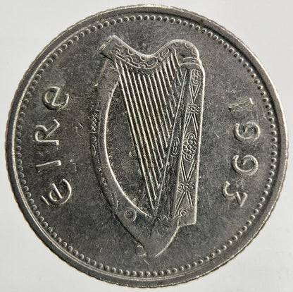 1993 Irish 10p Ten - Pence Coin | Fine Collectable Grade