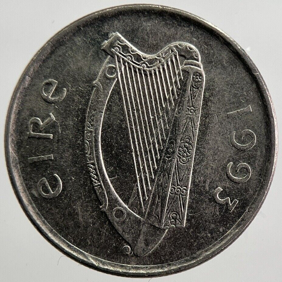 1993 Irish Bull 5p 5 Five - Pence Coin | Very High Grade | a7020
