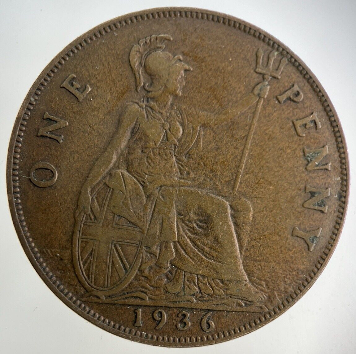 1936 George V One Penny Coin | Fine Collectable Grade