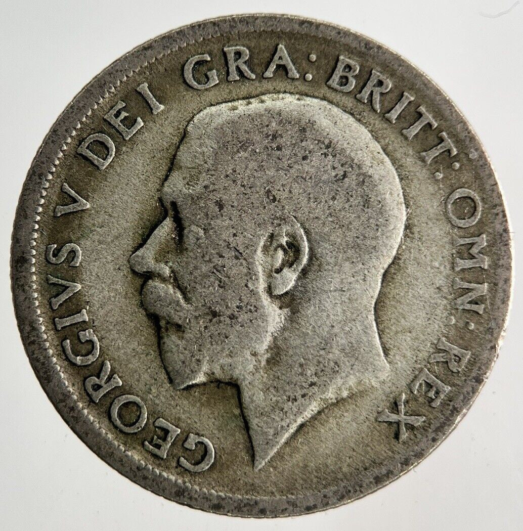 1920 George V Shilling Silver Coin | Fair Grade