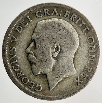 1920 George V Shilling Silver Coin | Fair Grade