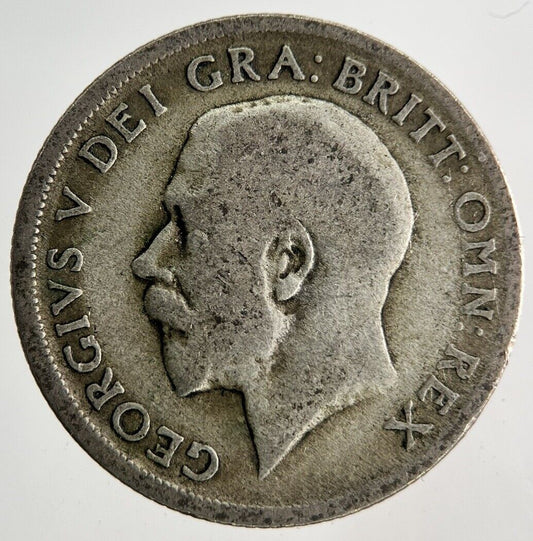 1920 George V Shilling Silver Coin | Fair Grade